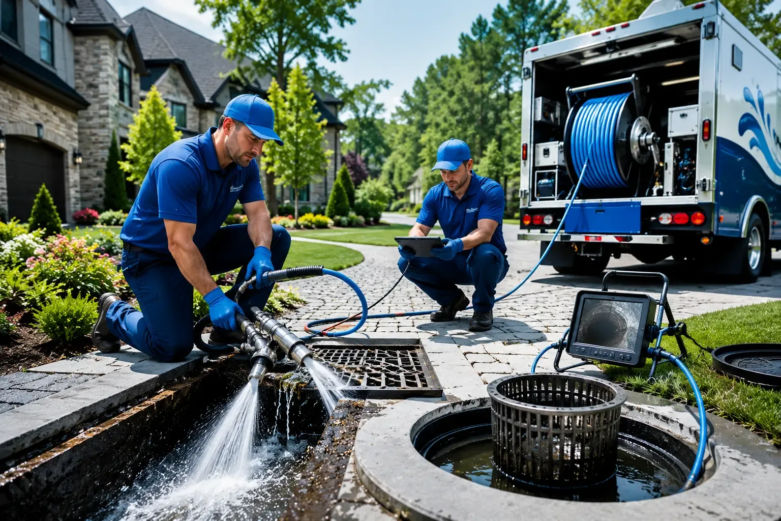 Local outdoor drain cleaning professionals in Westerville, OH